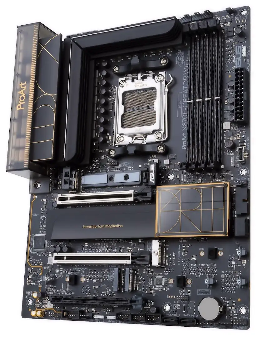 Informático Moratalaz - Montaje ASUS ProArt X870E Creator WIFI AMD Moratalaz