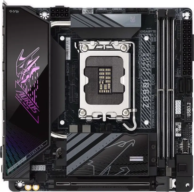 Montaje Placa Base GIGABYTE Z890I AORUS ULTRA Gaming PC Moratalaz