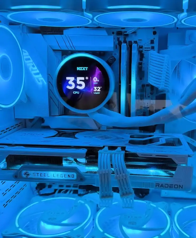 Montaje Refrigeración Líquida NZXT Gaming PC Moratalaz